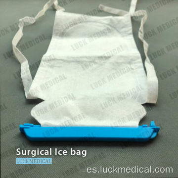 Bolsa de hielo recargable con abrazadera